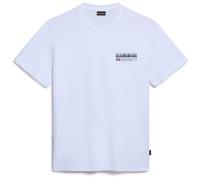 T-Shirt mit Label-Print Modell 'KASBA' XXL men Weiss