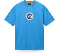 Napapijri T-shirt Mann S-phos Ss Blau Jaspis B9a Xxl