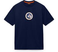 NAPAPIJRI T-Shirt Herren Regular Fit Kurzarm blau, M