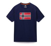 Napapijri S-REFLECT SS NAVAL ACADE B2Q Herren-T-Shirt, dunkelblau, größe L