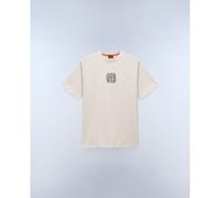 Napapijri - S-Yukis S/S - T-Shirt, Gr. L, weiß (BeigeDimity)