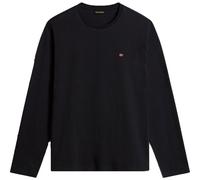 Langarmshirt NAPAPIJRI "SALIS" Gr. XL, schwarz (black) Herren Shirts (16720327-XL) black