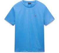 NAPAPIJRI T-Shirts Herren Regular Fit Kurzarm Rundhals blau, M