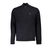 Napapijri Schwarzer Tessuto Herren Cardigan S