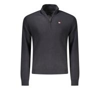 Napapijri Schwarzer Woll-Herrenpullover S