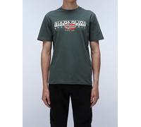 Napapijri Shirt in Grün - Größe S | Herren Plussize