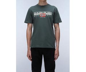 Napapijri Shirt in Grün - Größe XL | Herren Plussize