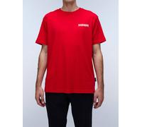 Napapijri Shirt in Rot - Größe S | Herren Plussize