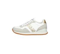 Napapijri Sneaker Lederimitat/Textil Weiß/Gold - 39