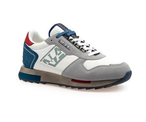 Napapijri - Sneaker Virtus - Sneaker, Gr. 45 US 11.5, grau (White/Grey/Navy)