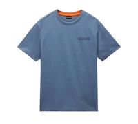 Napapijri Sovana T-Shirt Stormy Weather Blue Kurzarm Rundhals, Stormy Weather, M