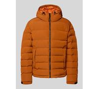 Napapijri Steppjacke mit Kapuze und Reißverschluss Modell 'A-TEREZ' in Orange, Größe S