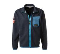 NAPAPIJRI Strickjacke Herren Regular Fit Baumwolle blau, XXL