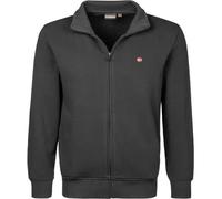 NAPAPIJRI Sweatjacke Herren Regular Fit Baumwolle schwarz, 3XL