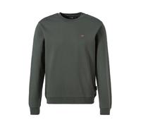 NAPAPIJRI Sweatshirt Herren Regular Fit Rundhals Baumwolle grün, XXL