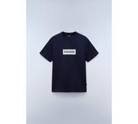 Napapijri Sweatshirt S-Box Logo Ss NP0A4I3L Blue Marine-XL