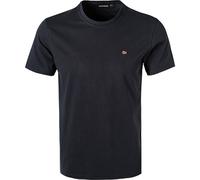 NAPAPIJRI T-Shirt Herren Slim Fit Kurzarm Rundhals Baumwolle blau, M