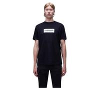 Napapijri Box Logo T-Shirt pechschwarz/weiß - S