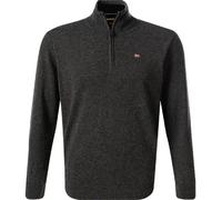 NAPAPIJRI Troyer Herren Regular Fit Merinowolle grau, L