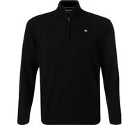 NAPAPIJRI Troyer Herren Regular Fit Merinowolle schwarz, L