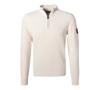 NAPAPIJRI Troyer Herren Slim Fit Baumwolle weiß, 3XL