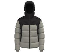 Napapijri Winter-Steppjacke Molveno mit Kapuze (Thermofibre™ Isolierung) grau/schwarz Herren, Größe M