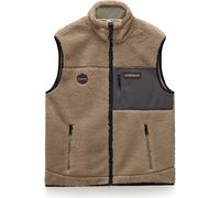 Napapijri - Yupik V - Fleeceweste, Gr. 3XL, braun (MCD)