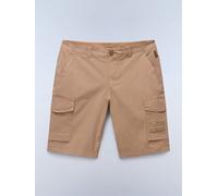 NAPAPIJRY Cargoshorts "Horton" in Hellbraun - Größe W33 | Herren Plussize