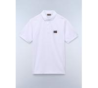 NAPAPIJRY Poloshirt "Ebea 2" in Weiß - Größe 3XL | Herren Plussize