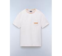 NAPAPIJRY Shirt "Murlo" in Creme - Größe XL | Herren Plussize