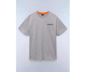 NAPAPIJRY Shirt "Sovana" in Grau - Größe XXL | Herren Plussize