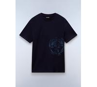 Napapijri T-Shirt Herren marine, S