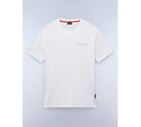 NAPAPIJRY Shirt "Vanni" in Weiß - Größe XL | Herren Plussize