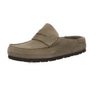 Birkenstock - Clogs & Pantoletten Naples Wrapped Suede - Narrow - Beige - Größe 38