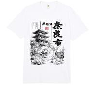 Nara Japan Sika Hirsch Nihon Nippon Japanisches Grafik Comfort Colors Adult Heavyweight T-Shirt