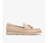 Clarks Damen Narini Edge Slipper, Sand Suede, 41 EU