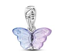 NARMO 925 Sterling Silber Charms für Armbänder Original Bead Charm für Pandora Armband Kleine Schmetterling Charms Schmuck Geschenke