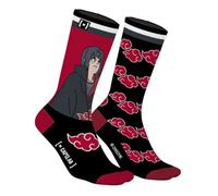 NARUTO 2 ITACHI Herrensocken - Bequeme, lustige und atmungsaktive Socken mit dem mysteriösen Uchiha-Clan-Ninja-Design