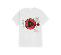 Naruto - Akatsuki Symbols White - T-Shirt - Weiß - L - 100% Baumwolle Weiß L