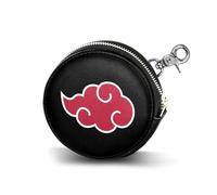 Naruto Clouds-Cookie Portemonnaie, Schwarz, 8,7 x 8,7 cm