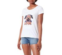 Naruto Damen Wonarutts038 T-Shirt, weiß, Large