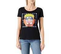 Naruto Damen Wonarutts059 T-Shirt, Schwarz, XXL