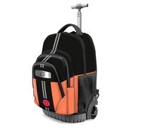 Karactermania Naruto Dress Fan Gts 47x32x27 Cm 40.60l Wheeled Backpack Schwarz Kinder