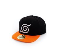 ABYstyle - Naruto Shippuden Konoha-Hut, Farbe Schwarz/Orange, Einheitsgröße, ABYCAP018