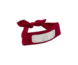 Naruto - Red Konoha - Stirnband - Rot - Onesize - 100% Polyester Rot Onesize