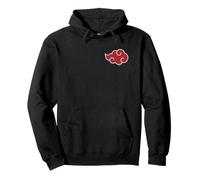 Naruto Shippuden Akatsuki Cloud Chest Print Anime Pullover Hoodie