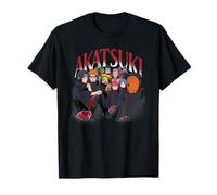Naruto Shippuden Akatsuki Group Pose 90's Style Anime T-Shirt
