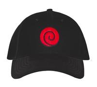 Naruto - Uzumaki Clan - Cap - Schwarz - Onesize - 100% Baumwolle Schwarz Onesize