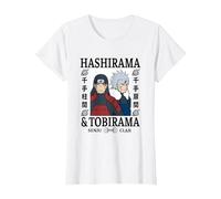 Naruto Shippuden Hashirama & Tobirama T-Shirt, Damen, Weiß, XL