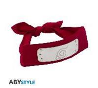 ABYSTYLE Naruto Shippuden Offizielles Konoha-Haarband, Replik, Erwachsenengröße, 88,9 x 4,8 cm, Anime-Cosplay, Naruto, Merch, Naruto, Cosplay, Merch, Geschenk